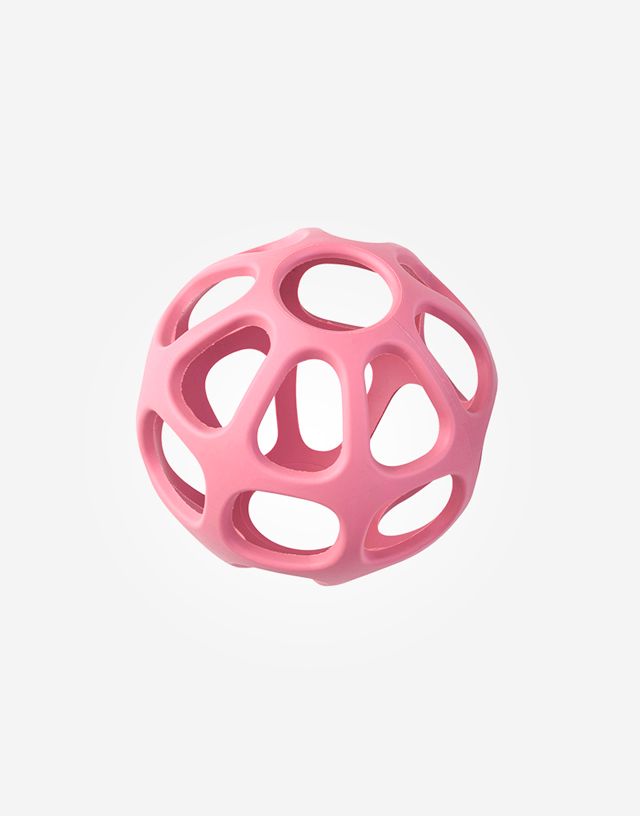 Pelota sensorial silicona rosa Saro